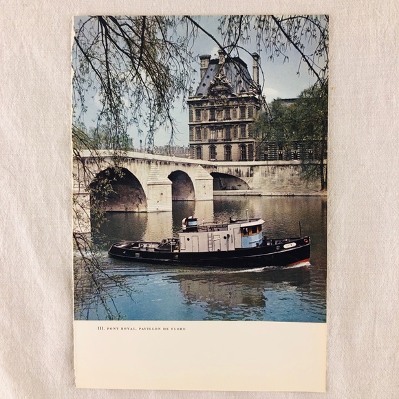 ! VTG 5 photo pages from 1961 Paris Book? Wall Art - Picture 3 of 8